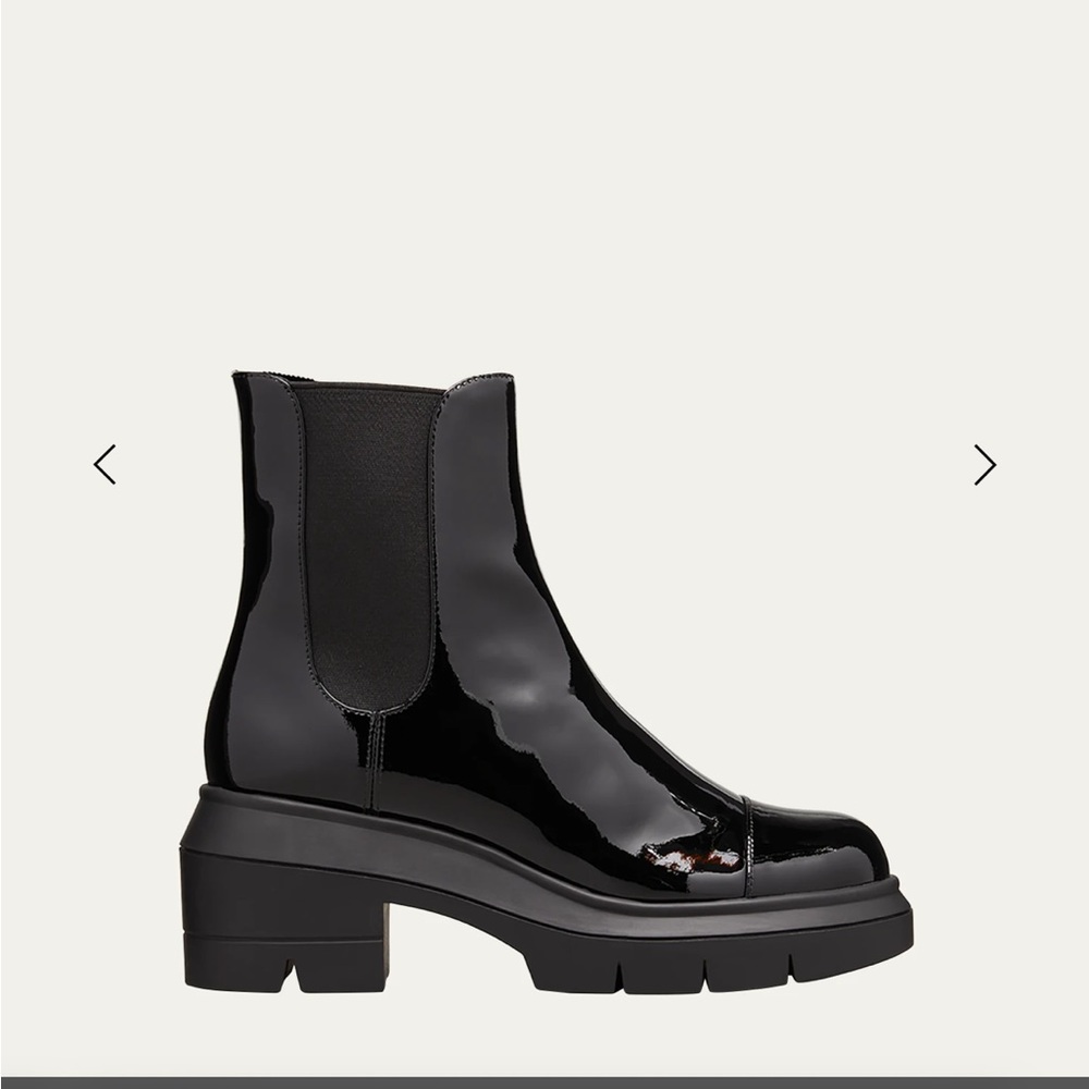 Stuart Weitzman Norah Patent Booties